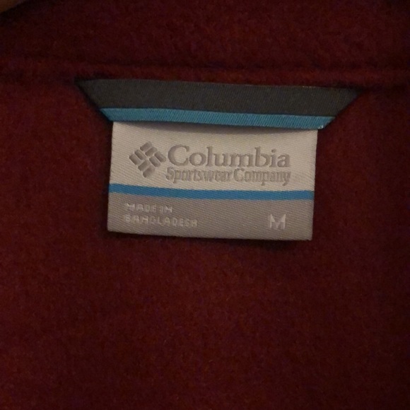 NWT Columbia Granite Mountain Maroon & Gray Vest M - Picture 6 of 10